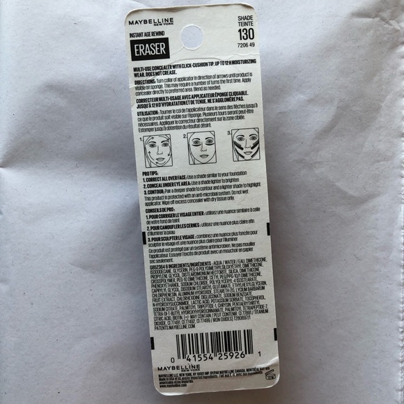 Maybelline New York Instant Age Rewind Eraser Concealer Shade 130 - Picture 2 of 2